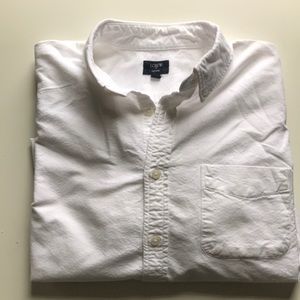 NWOT J. Crew Oxford, White